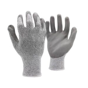 Cut Resistant PU Coated Work Safety Glove