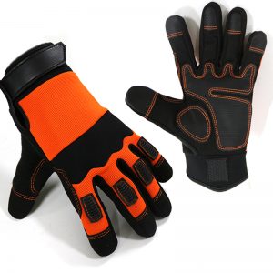 Reinforced Palm Mechanics Work cut resistance hand gloves