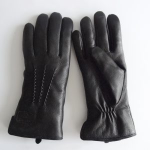 Deerskin Fur lined Leather Gloves For women