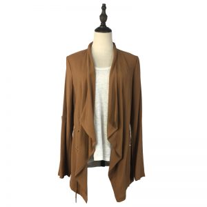 Womens Casual Lapel Long Jacket