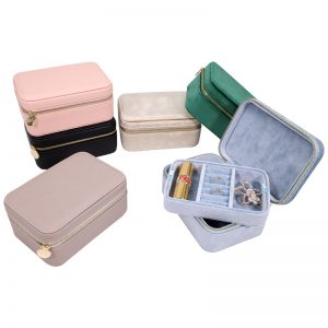 Custom Velvet Ring Box Black Jewellery