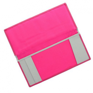 Leather Style Cheque Book Holder