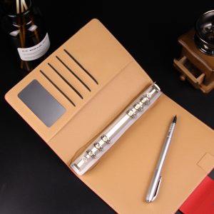 Leather Notebook Notepad With Buckle