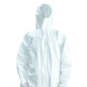 Disposable protective coveralls microporous