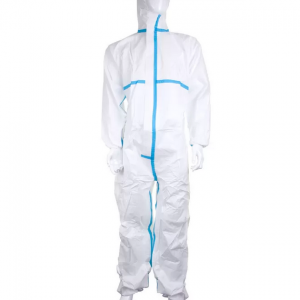 Microporous Disposable Coverall Suit With Tape