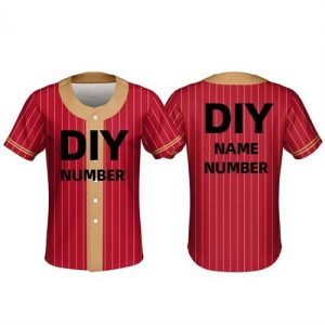 Unisex Sublimation Baseball Jersey For All Ages