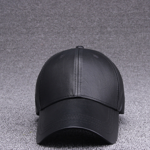 Leather Baseball Cap Biker Outdoor Sports