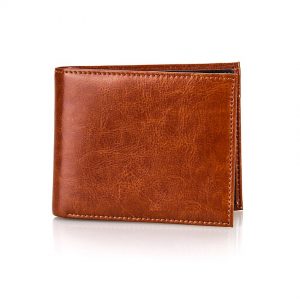 Handmade Leather Wallet for Men Color Matching