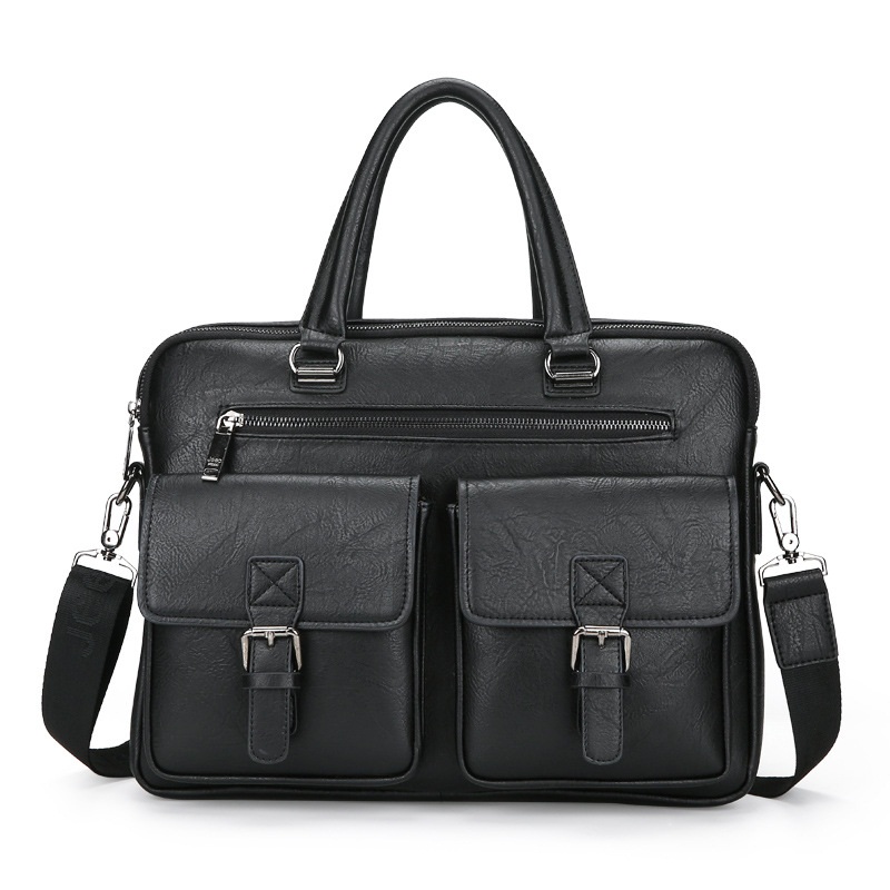 Leather handbag Office Bag