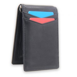 Men's leather wallet with big promotion