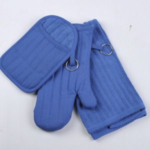 Plain Oven Mitten Gloves Kitchen Mittens Glove