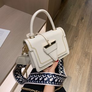 Casual daily leather women crossbody bags