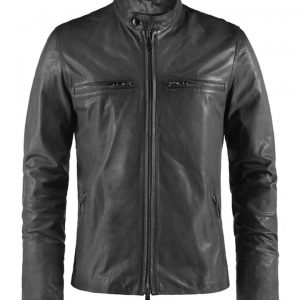 Men leather jacket