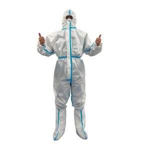 Waterproof Disposable Clean Room Protective Non woven Coverall