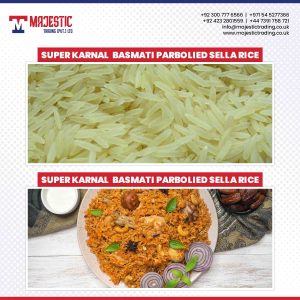 Super Karnal Basmati Parboiled Sella Rice